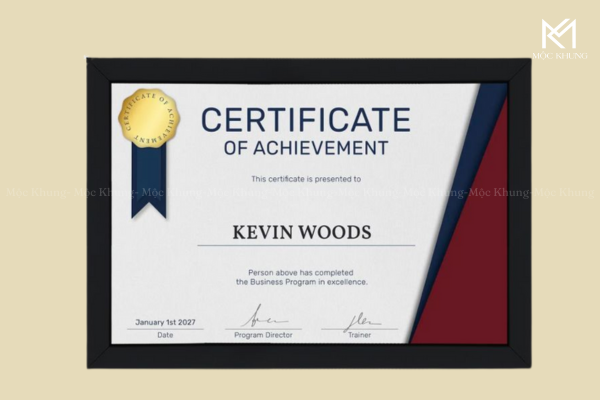 mua khung bằng khen ở hà nội