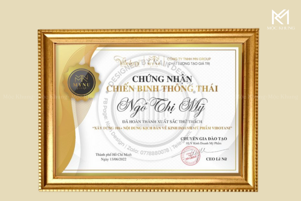 mua khung bằng khen ở hà nội