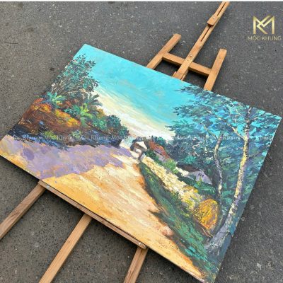 Tranh sơn dầu phong cảnh đẹp 