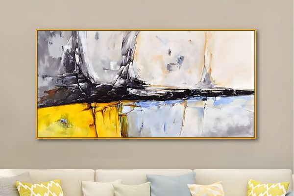 Tranh trừu tượng sơn dầu – Xu hướng nghệ thuật hiện đại