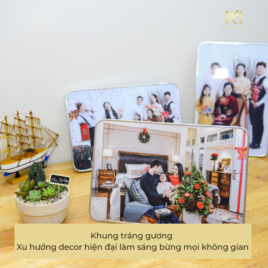 Khung Tráng Gương: Xu Hướng Trang Trí Hiện Đại & Cách Chọn Chuẩn Kích Thước