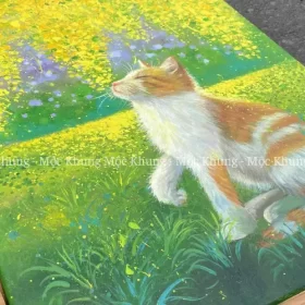 Tranh trừu tượng sơn dầu