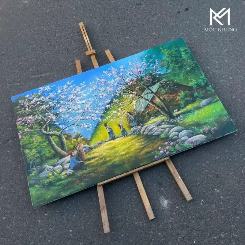 Gợi ý nơi mua tranh sơn dầu ở đâu rẻ đẹp cho người mới
