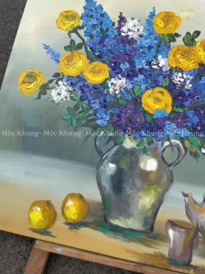 Tranh Sơn Dầu Hoa Đẹp Treo Tường – Ý Nghĩa