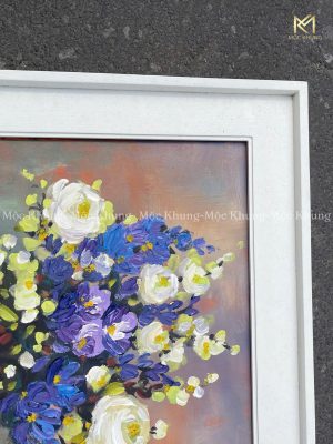 Ảnh: trang sơn dầu mùa thu