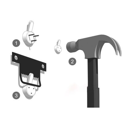 Cách treo khung tranh lớn lên tường