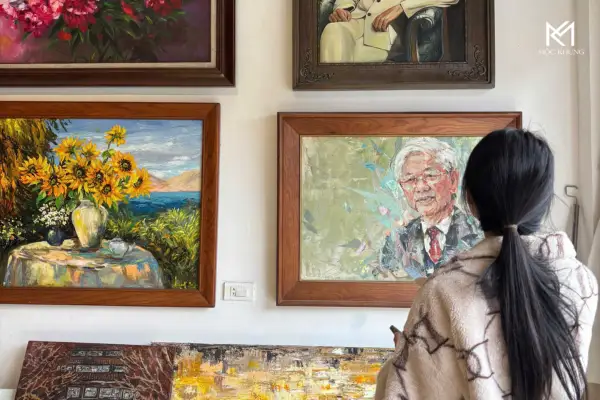 tranh sơn dầu giá rẻ ở Hà Nội