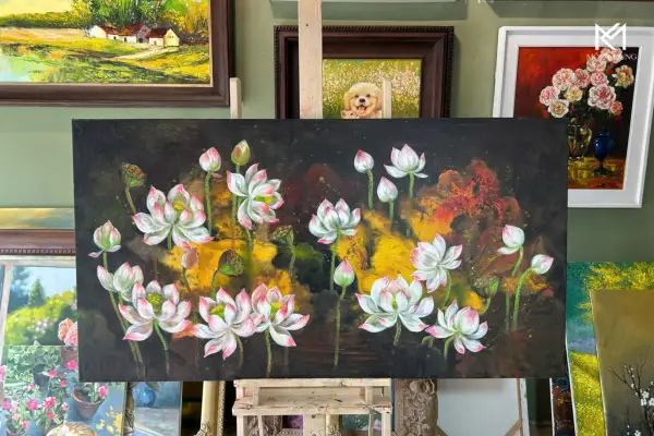 tranh sơn dầu giá rẻ ở Hà Nội