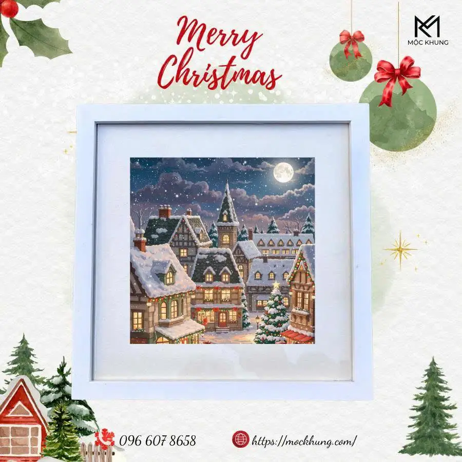 Chủ Đề - Giáng Sinh 1 Combo Khung Tranh - Giáng Sinh