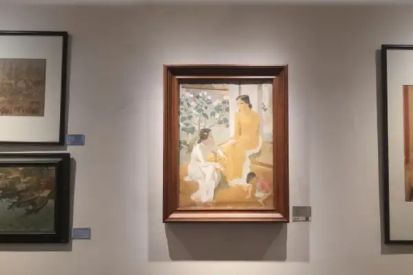 Những bức tranh sơn dầu nổi tiếng Việt Nam